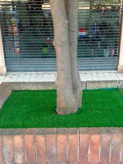 nuestro cesped artificial en jardineras nuestro cesped artificial en jardineras