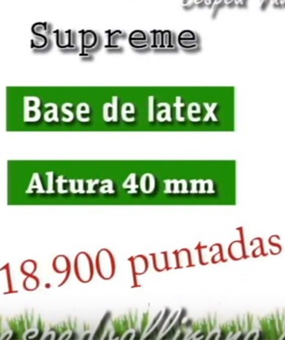 nuestro cesped artificial supreme eco instalado en madrid