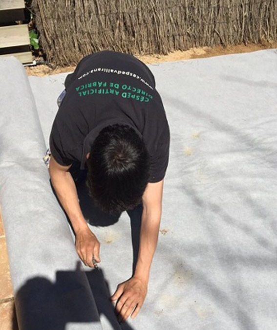 nuestra malla geotextil para cesped artificial barato