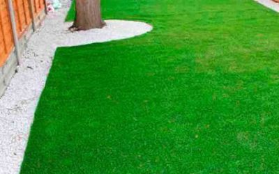 CESPED ARTIFICIAL PRADO 30 EN UNA ZONA DE JUEGOS