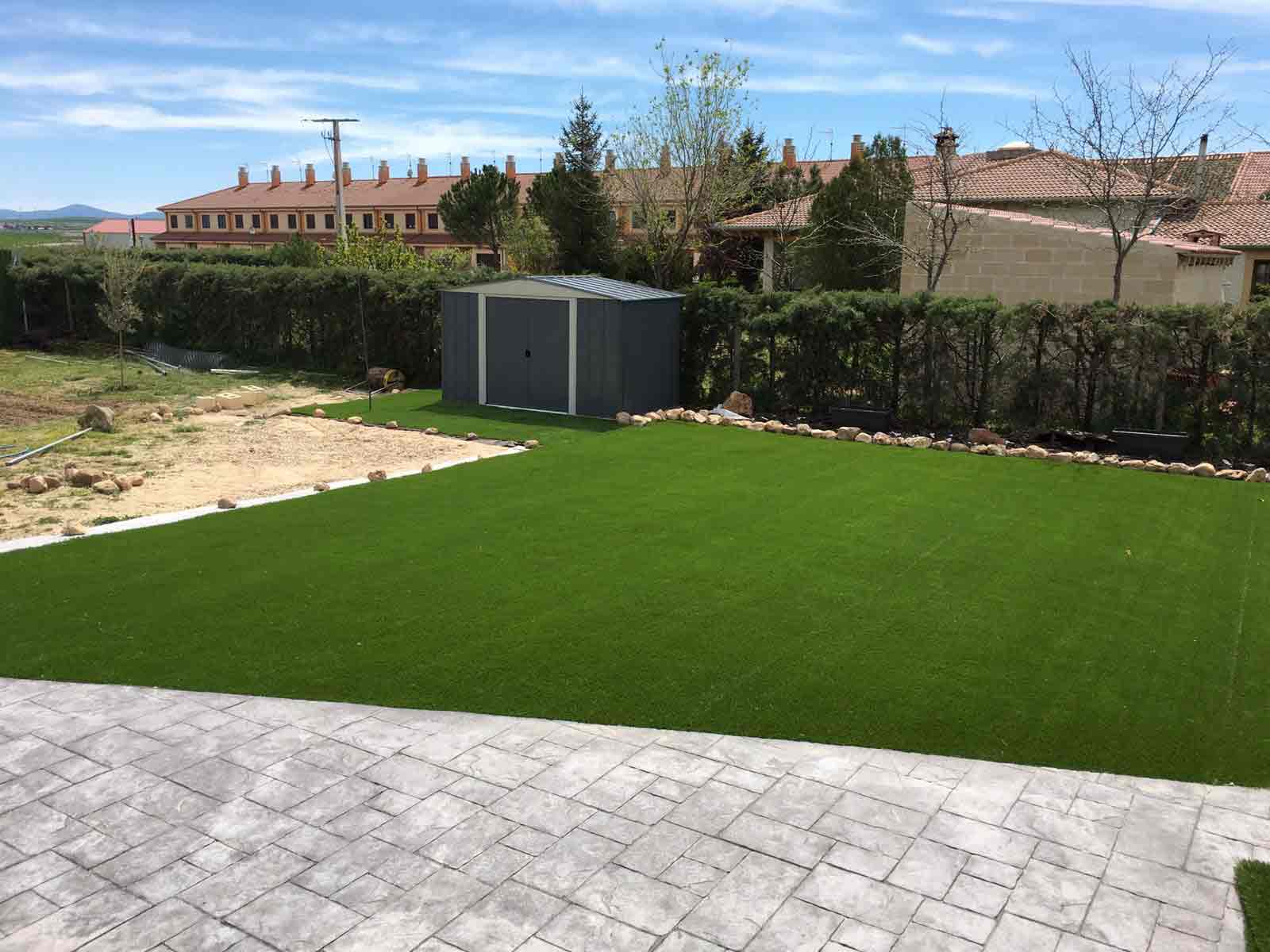 instalacion sobre solado cesped artificial supreme eco