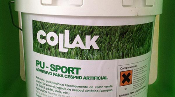 bidón de cola accesorios de montaje cesped artificial